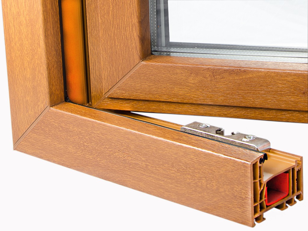 Ventanas PVC madera